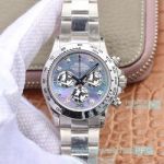 Swiss Rolex Daytona JH Factory Watch Silver Grey Dial SS 40mm